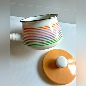 Chefmate Blue Ribbon Casserole Pastel Colors Vintage